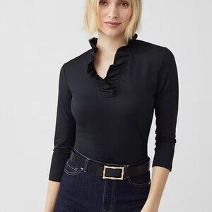 J. McLaughlin Durham Ruffle Top